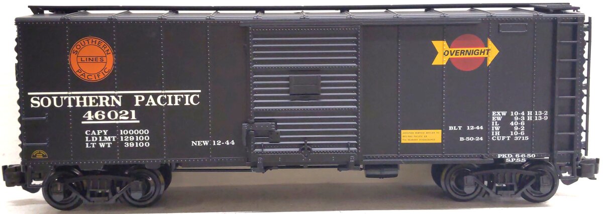 Aristo-Craft 46021 G Scale Southern Pacific Boxcar LN/Box