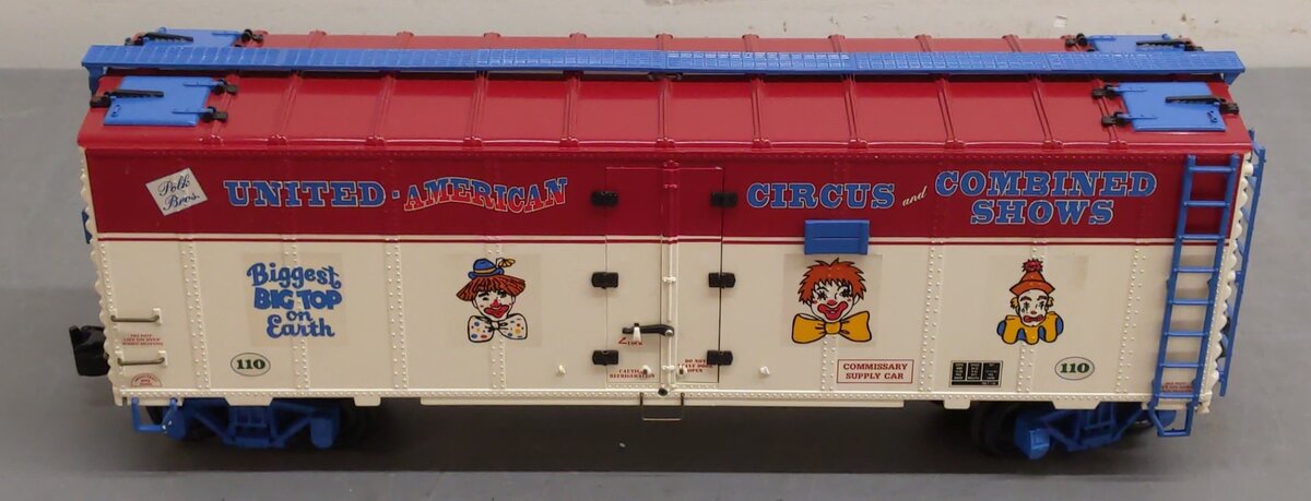 Aristo-Craft 46030 1993 Circus Steel Boxcar EX/Box