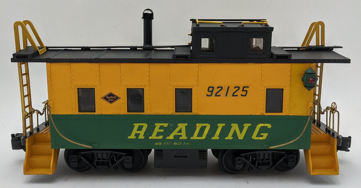 Aristo-Craft G Scale Reading Caboose w/ Metal Wheels #92125 - Custom