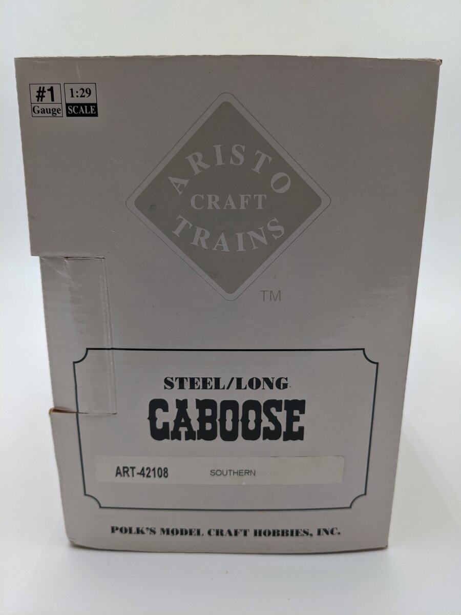 Aristo-Craft 42108 Southern Caboose #X347 Metal Wheels EX/Box