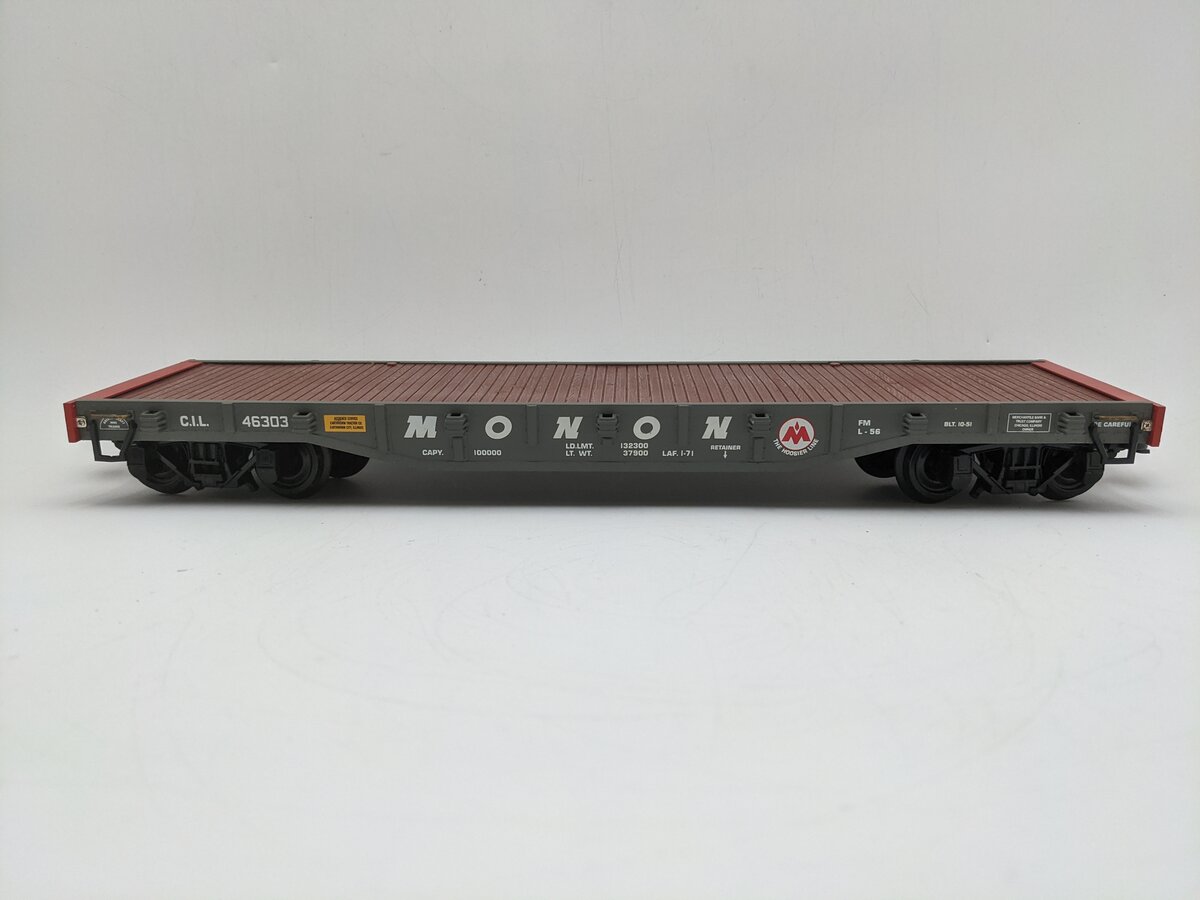 Aristo-Craft G Scale 46303 Monon Flatcar EX/Box