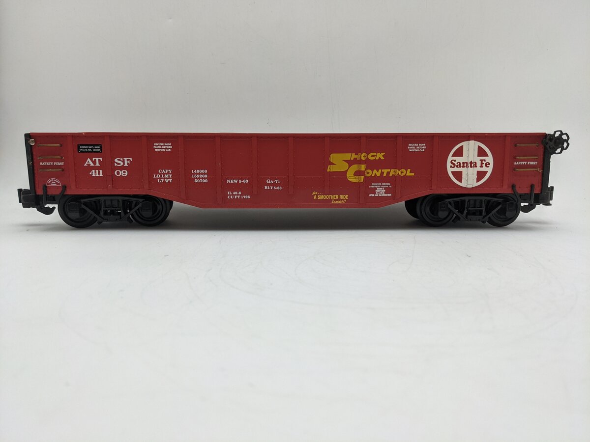 Aristo-Craft 41109 G Scale Santa Fe Gondola EX/Box