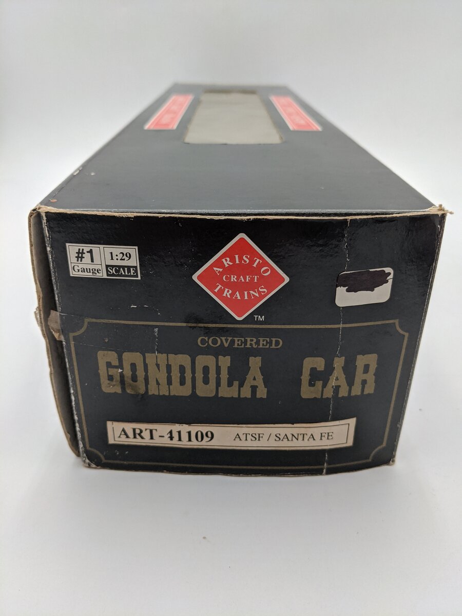 Aristo-Craft 41109 G Scale Santa Fe Gondola EX/Box