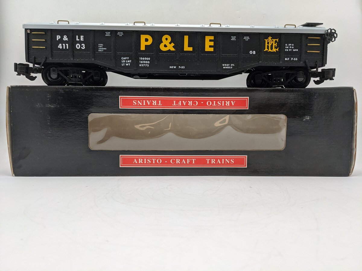 Aristo-Craft 41103 Pittsburg & Lake Erie Covered Gondola EX/Box