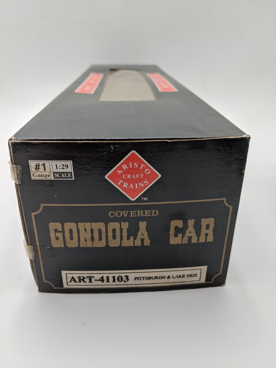 Aristo-Craft 41103 Pittsburg & Lake Erie Covered Gondola EX/Box