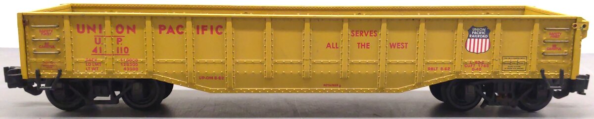 Aristo-Craft 41110 G Gauge Union Pacific Covered Gondola VG