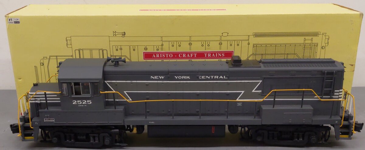 Aristo-Craft 22112 New York Central U25B Diesel Locomotive #2504 EX/Box