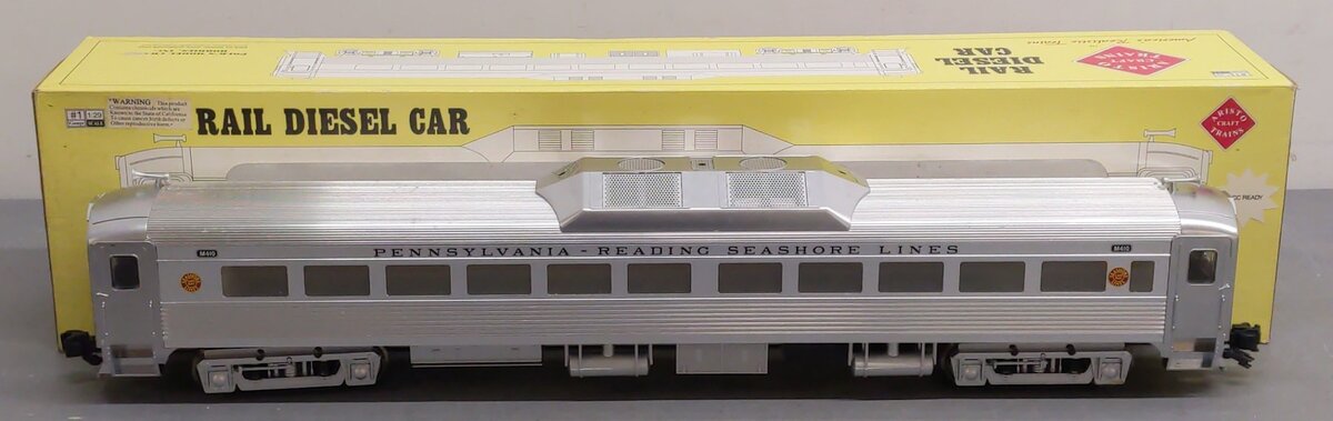 Aristo-Craft 22801 Pennsylvania-Reading Seashore Lines Rail Diesel Car VG/Box
