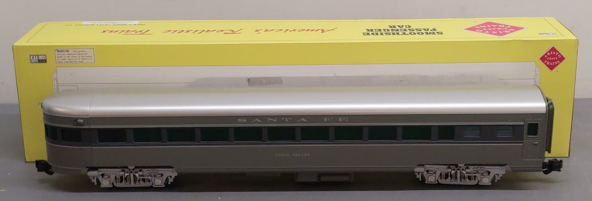 Aristo-Craft 33406 G Santa Fe Yucca Valley Observation Car (Metal Wheels) LN/Box