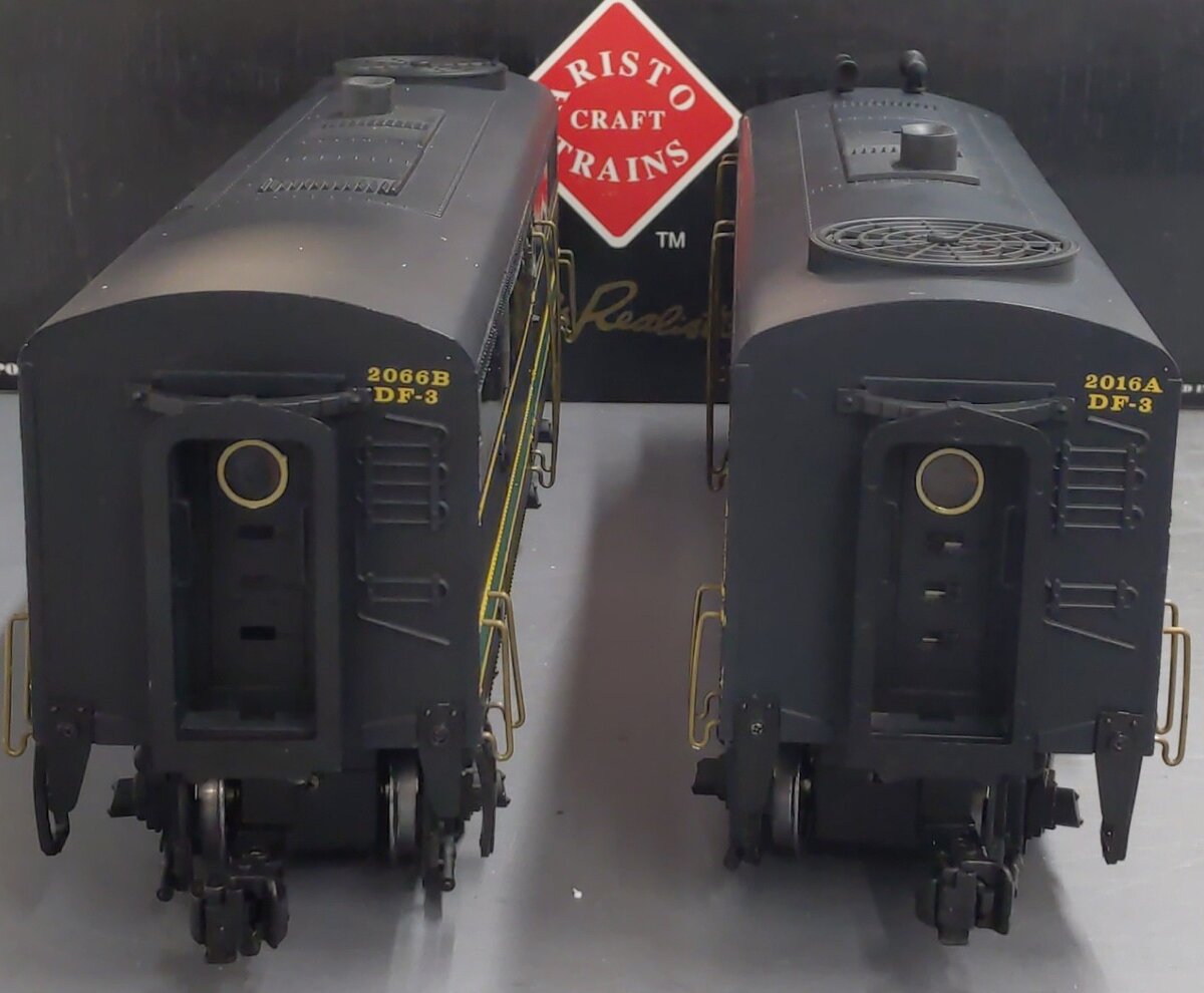 Aristo-Craft 22316 G Gauge Reading FA2 AB Diesel Locomotive Set EX/Box