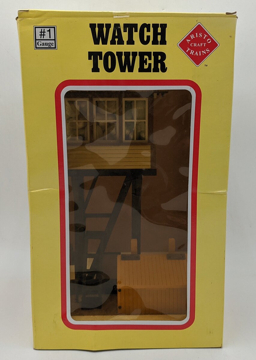 Aristo-Craft ART-7109 G Scale Elevated Switch Tower NIB