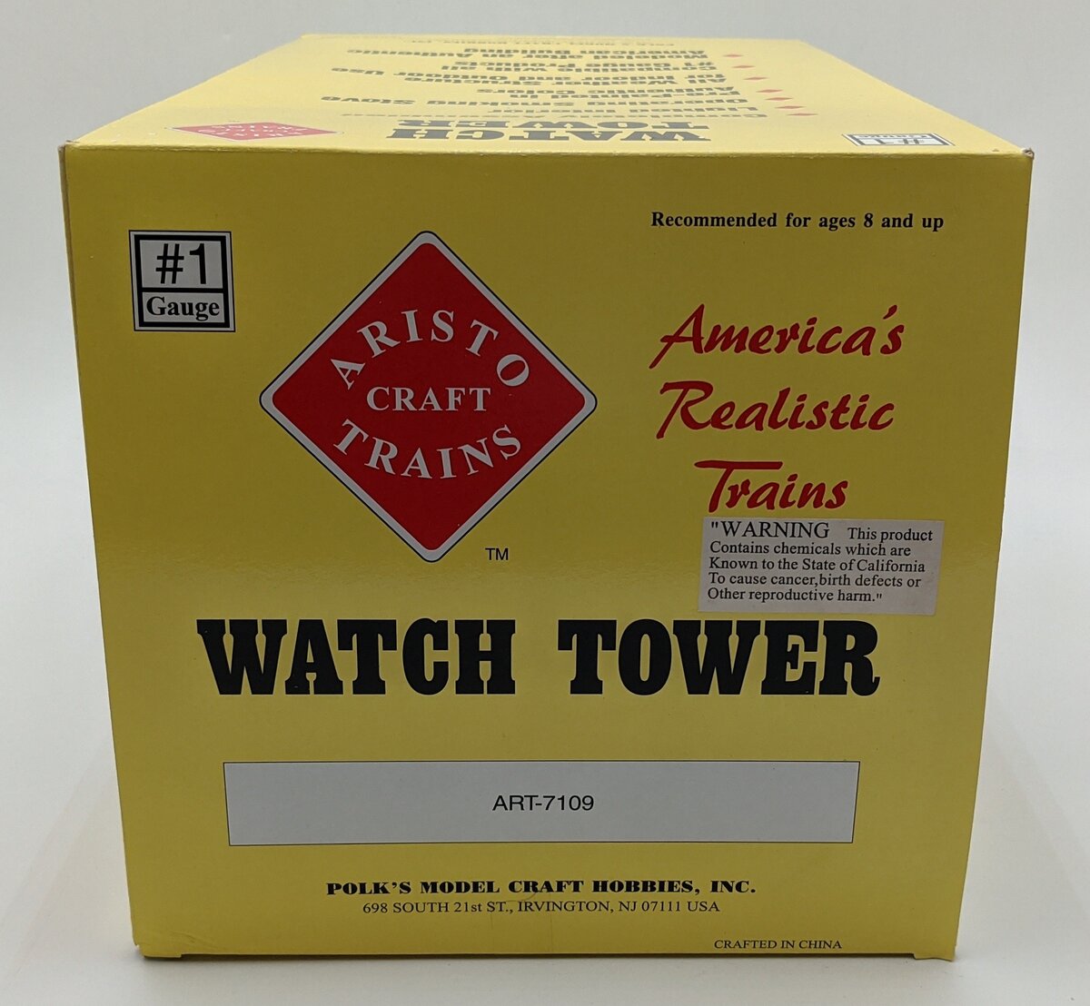 Aristo-Craft ART-7109 G Scale Elevated Switch Tower NIB