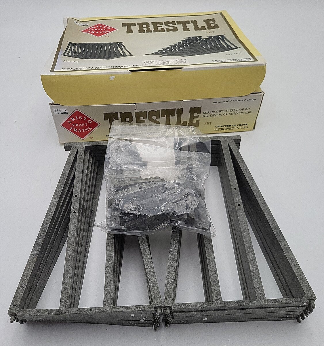 Aristo-Craft 7106 G 12-Piece Elevated Trestle Set LN/Box