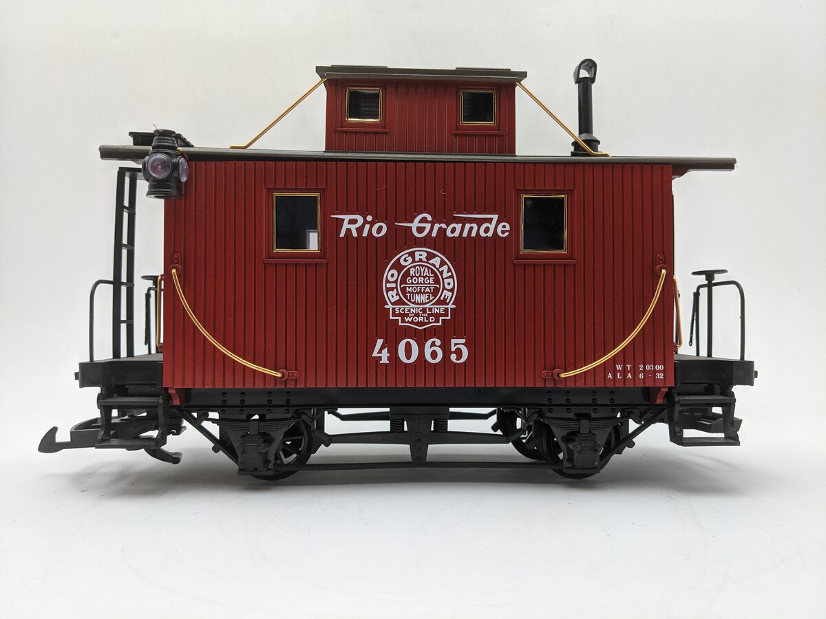 LGB 40650 G Gauge Rio Grande Caboose EX/Box