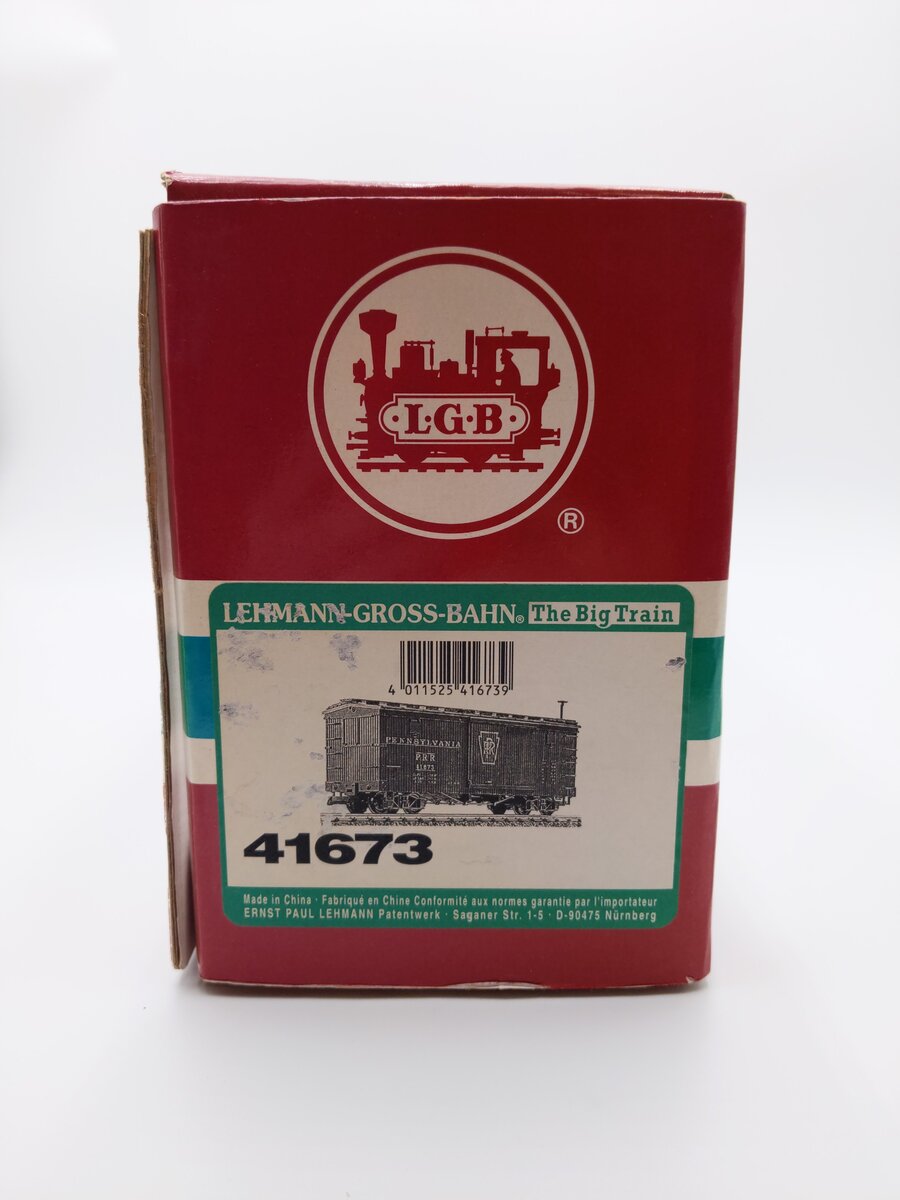 LGB 41673 G Scale Pennsylvania Boxcar LN/Box