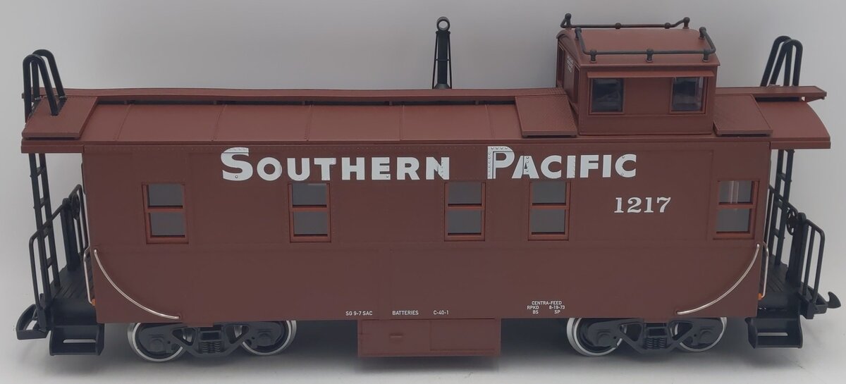 LGB 48790 G Scale Southern Pacific Steel Caboose #1217 EX/Box