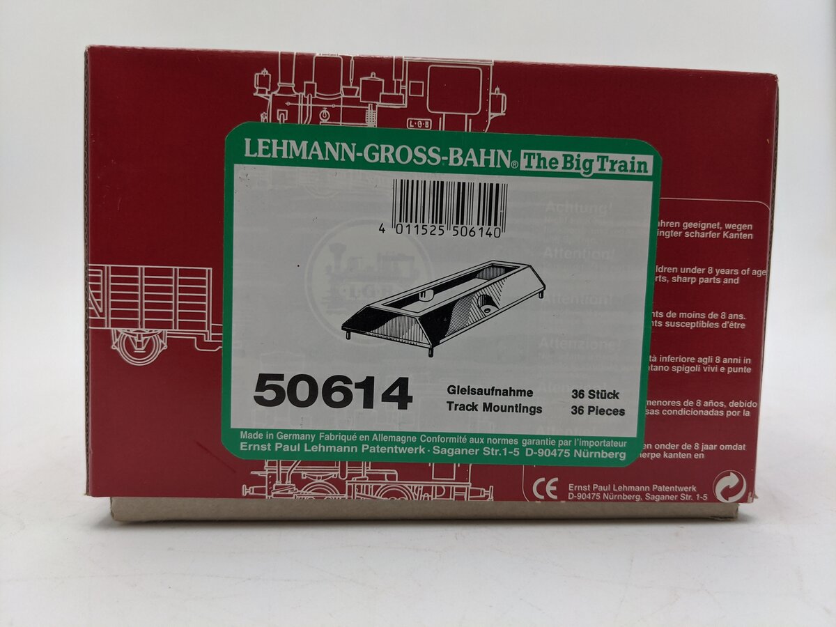LGB 50614 G Track Mounting Piers (Pack of 36) EX/Box