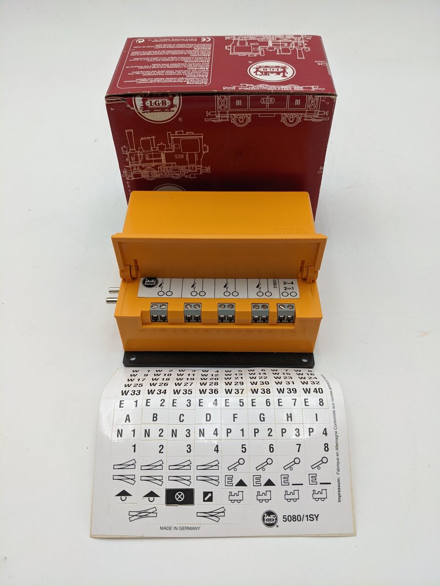 LGB 51800 G Scale On-Off Switch Control Box EX/Box