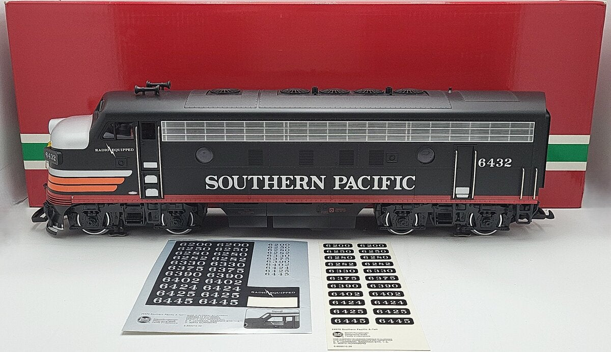 LGB 24570 G Southern Pacific F7-A Diesel Locomotive #6432 LN/Box