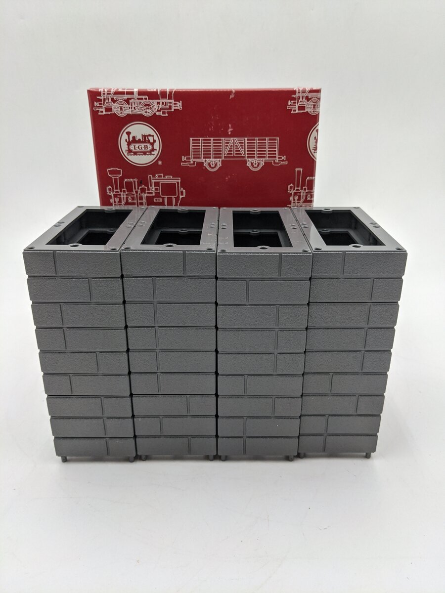 LGB 50612 G Single Bridge Pillars EX/Box