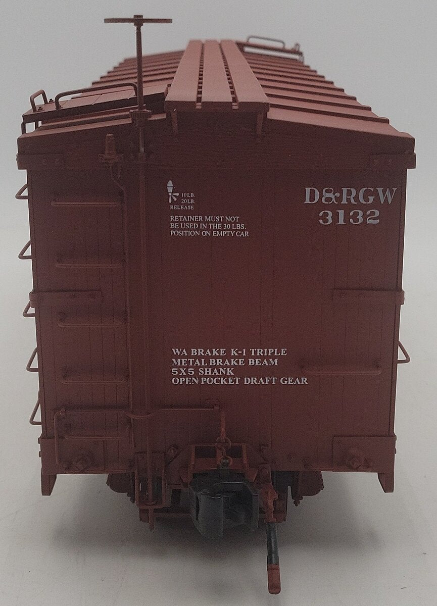 AMS AM31-121 D&RGW Box Car - Metal Wheels LN/Box