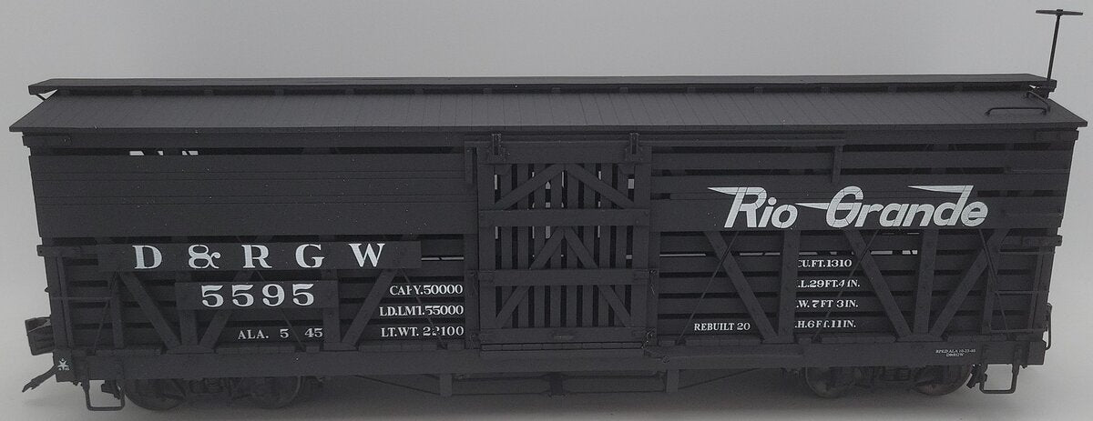 AMS AM31-213 G Scale D&RG Stock Car #5595 EX/Box