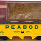 Bachmann 98229 G Scale Peabody 3-Bay Hopper w/ Coal Load #6687 EX/Box