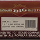 Bachmann 98229 G Scale Peabody 3-Bay Hopper w/ Coal Load #6687 EX/Box