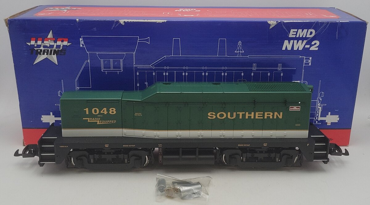 USA Trains R22030 G Scale Southern NW2 Calf Diesel Locomotive #1048 EX/Box