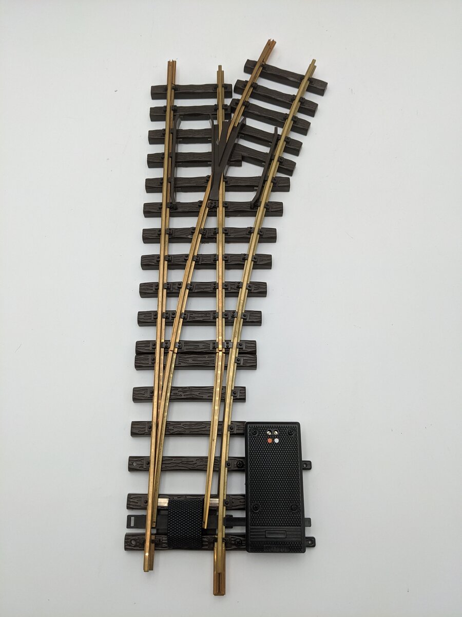 LGB 1605 G 22.5 R3 Right Hand Switch Turnout EX/Box