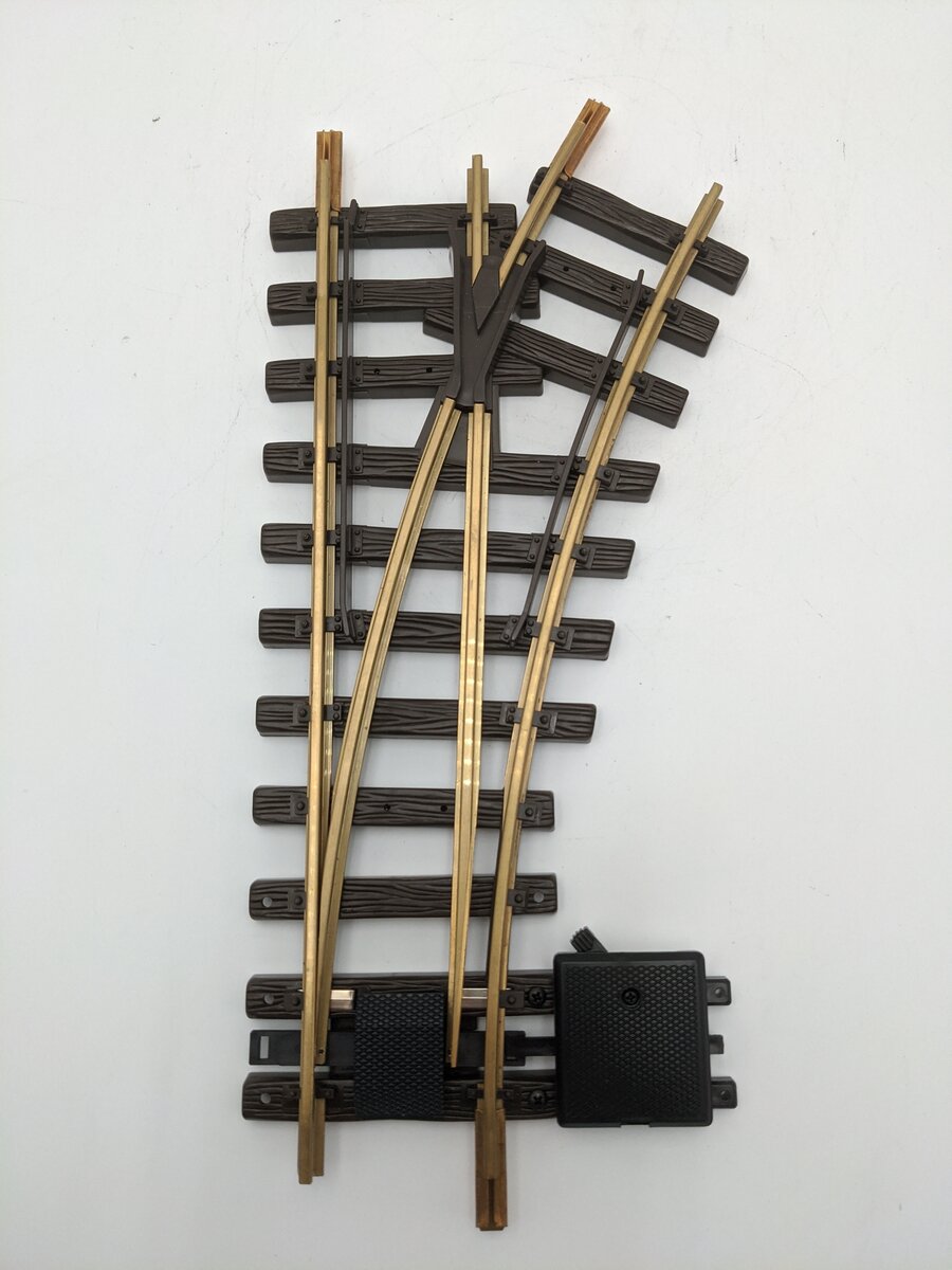 LGB 12000 G Gauge R1 30° Right Hand Manual Switch Turnout EX/Box