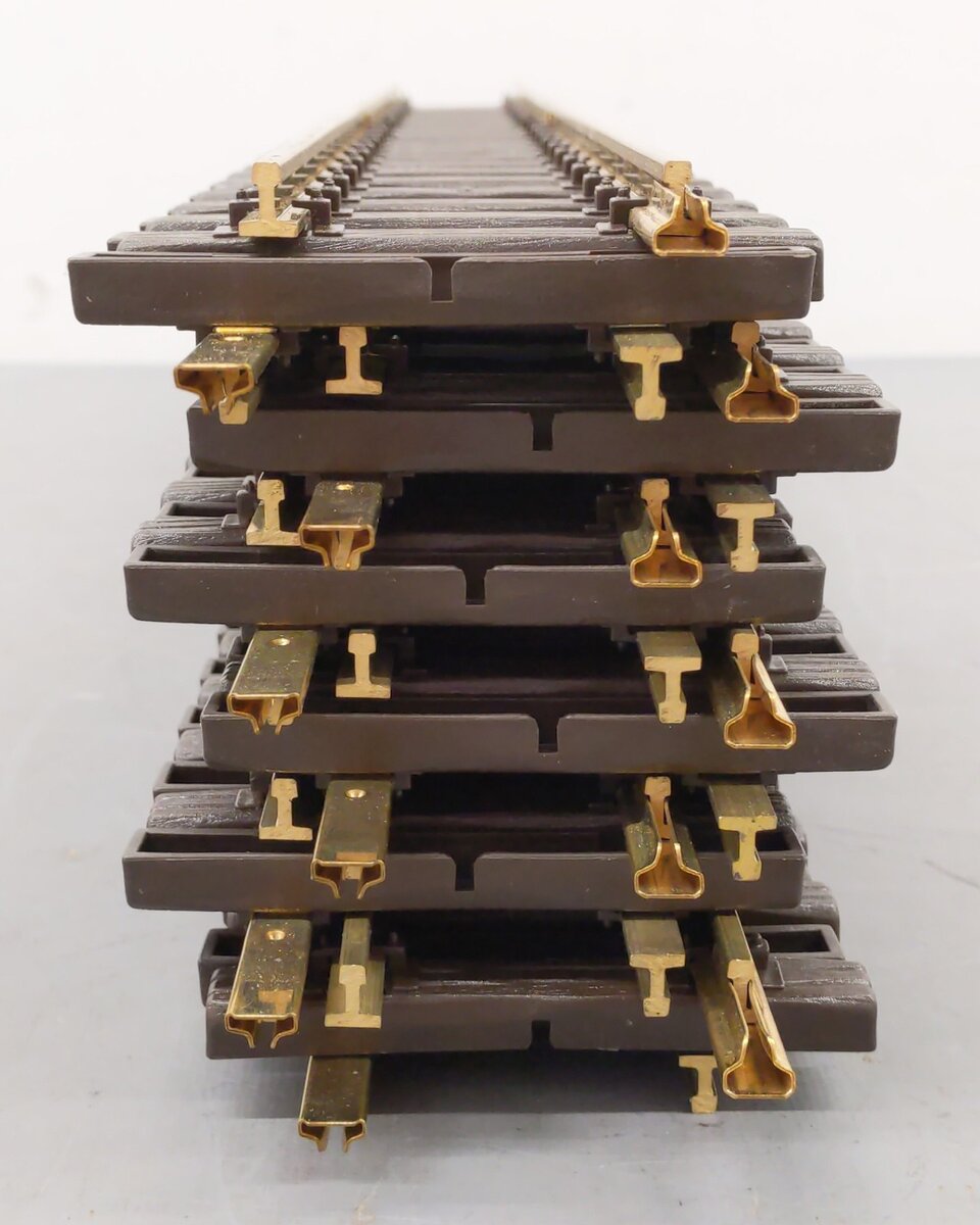 LGB 10600 G Gauge Brass 24" Straight Track Sections (Box of 12) EX/Box
