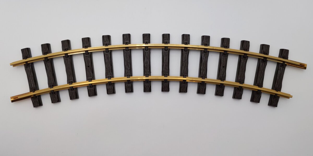 LGB 15000 G Scale Wide Radius Curved Track (Box of 12) EX/Box