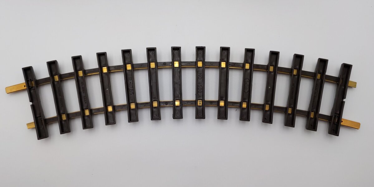 LGB 15000 G Scale Wide Radius Curved Track (Box of 12) EX/Box