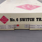 Aristo-Craft 20330 G #6 Stainless Steel Right Hand Switch Turnout EX/Box
