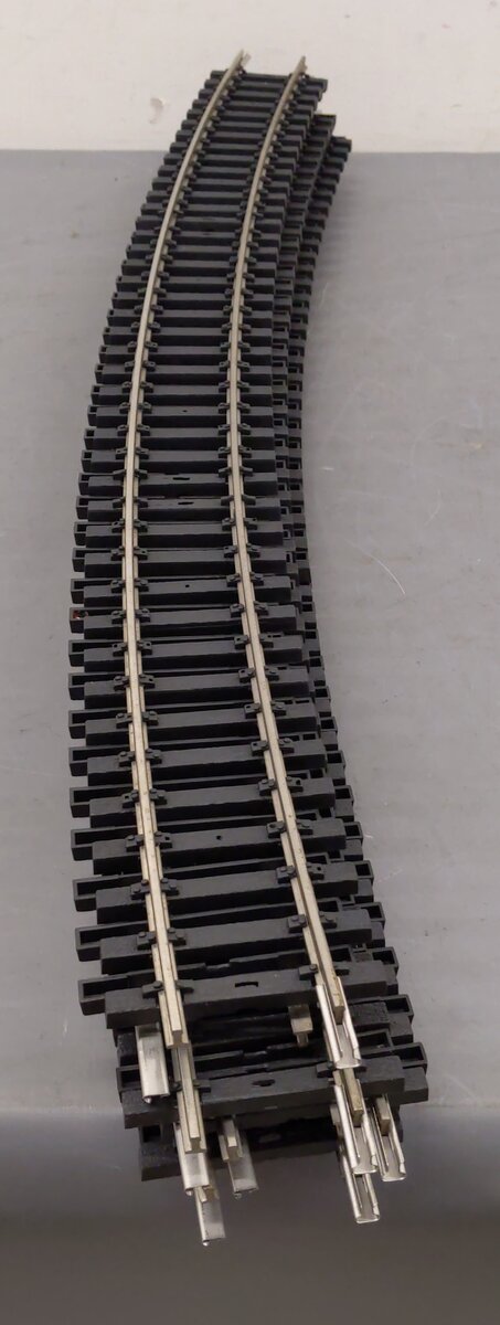Aristo-Craft 20124 G USA Stainless Steel 15 Foot Curved Track (8) VG