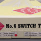 Aristo-Craft 20340 G #6 Stainless Steel Left Hand Switch/Turnout EX/Box