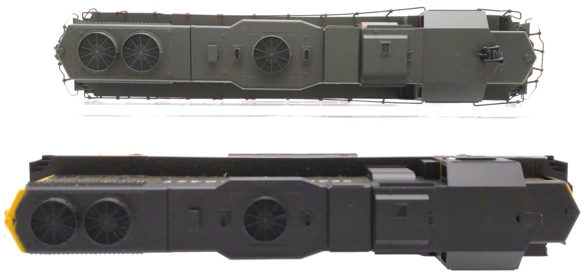 Athearn 2225 HO CSX Repaint GP38-2 Power & Dummy Diesel Locomotive #2524/2621 VG/Box