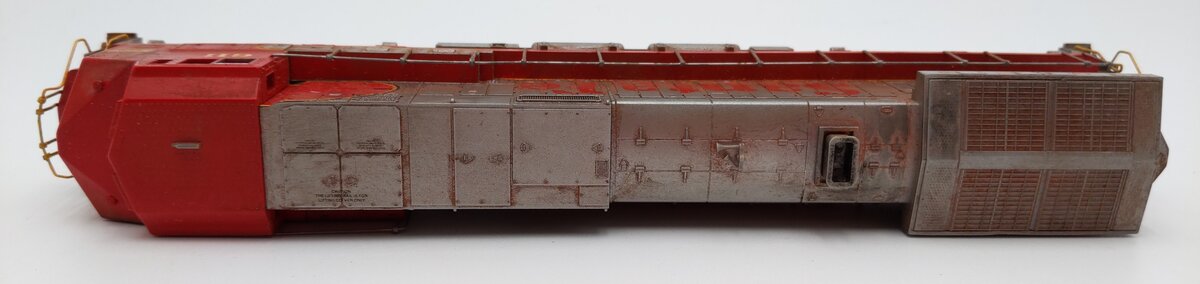 Athearn 4903 HO Custom Weathered Santa Fe C44-9W PWR Diesel Loco #611 w/DCC EX/Box