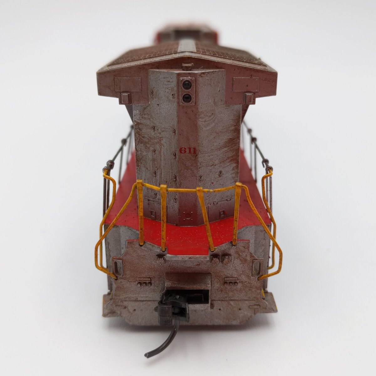 Athearn 4903 HO Custom Weathered Santa Fe C44-9W PWR Diesel Loco #611 w/DCC EX/Box