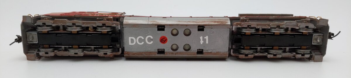 Athearn 4903 HO Custom Weathered Santa Fe C44-9W PWR Diesel Loco #611 w/DCC EX/Box