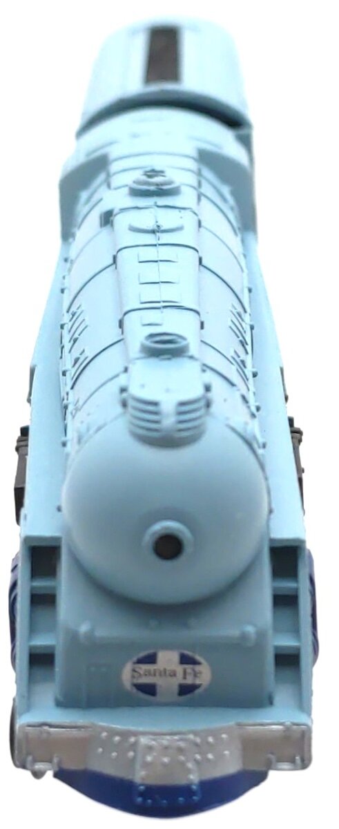 Con-Cor 3061 N Scale Blue Goose Santa Fe #3460 Locomotive with 12-Wheel Tender EX/Box