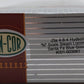 Con-Cor 3061 N Scale Blue Goose Santa Fe #3460 Locomotive with 12-Wheel Tender EX/Box