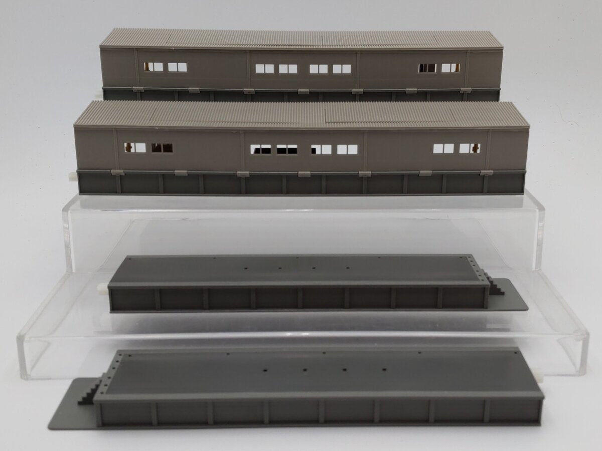 Kato 20-815 N One Track Platform Complete Set EX/Box