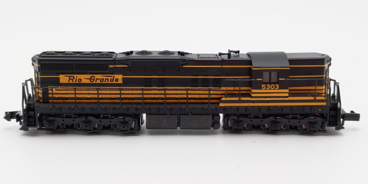 Life Like 7760 N Scale Denver & Rio Grande Western SD7 Diesel Locomotive #5303 EX/Box