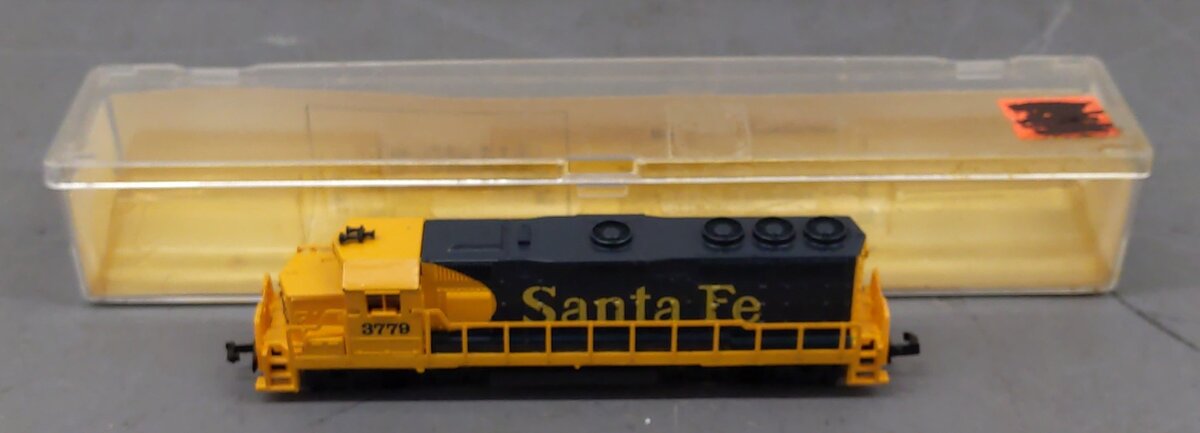 Model Power 7560 N Scale Santa Fe Diesel Locomotive #3779 LN/Box