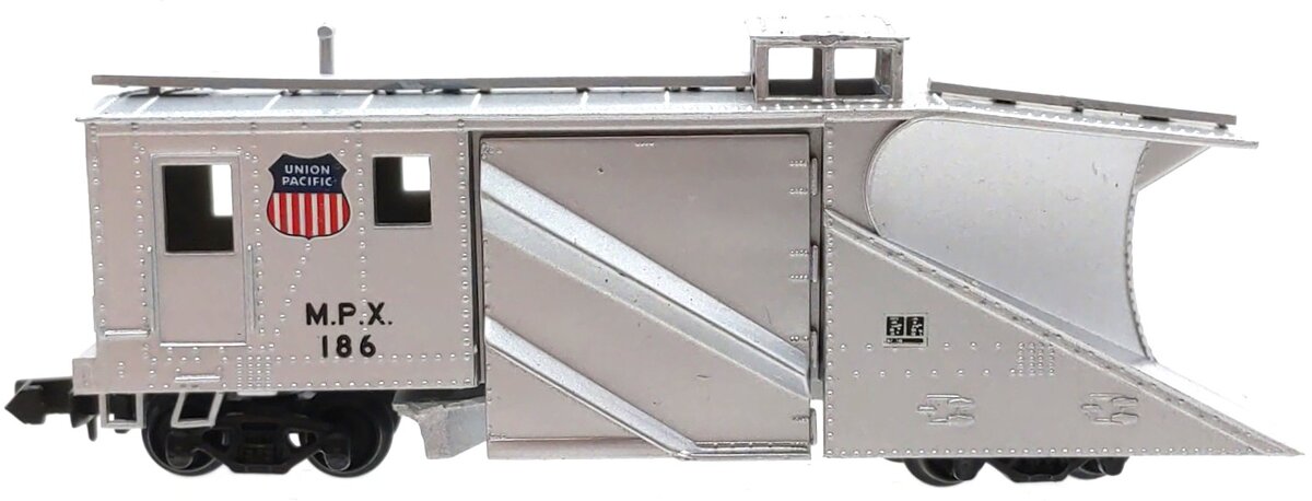 Walthers 932-8502 N Scale Union Pacific Russell Snow Plow #186 EX/Box