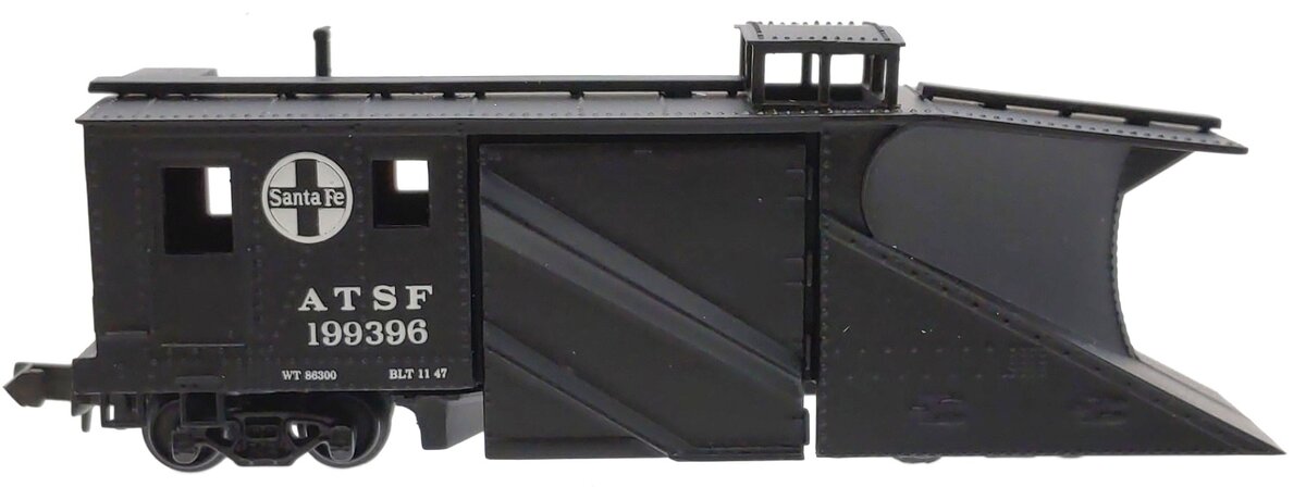 Walthers 932-8506 N Scale Santa Fe Russell Snow Plow #199396 LN/Box
