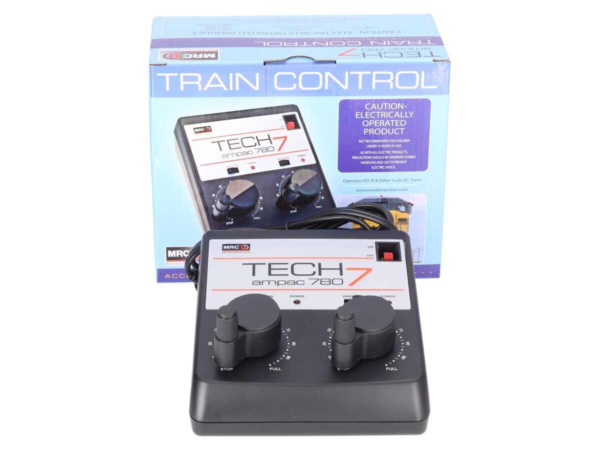 MRC 1278 HO Scale Tech 7 Ampac 780 Power Pack EX/Box