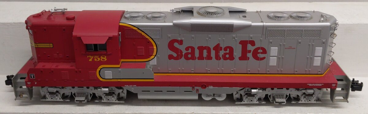 USA Trains R22107 G Scale Santa Fe EMD GP9 Diesel Locomotive #758 VG